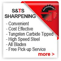 Saw and Tooling Sharpening