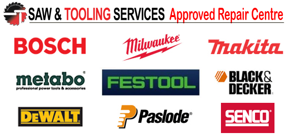 approved Saw and Tooling - Tool RepairBosch, Milwaukee, Makita, Metabo, Festool, Black & Decker, DeWalt, Paslode, and Senco